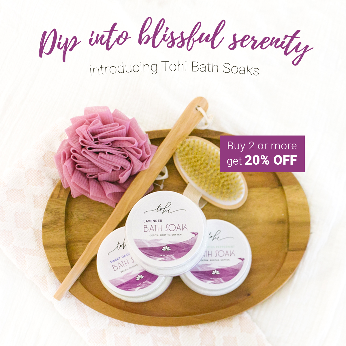 Tohi Bath Soaks