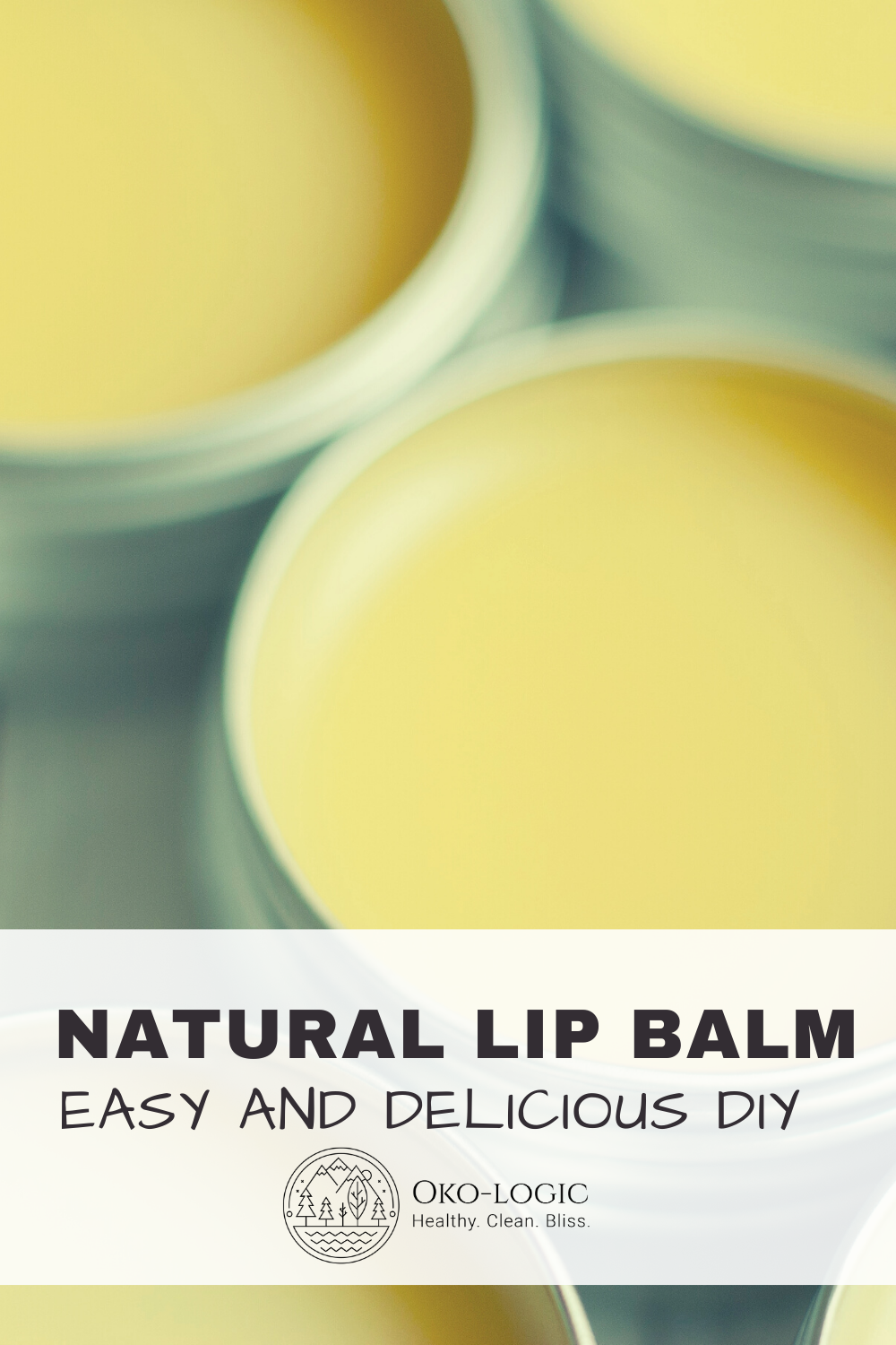Natural Lip Balm Recipe