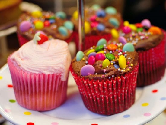 not easy to reduce sugar cravings when faced with these cupcakes