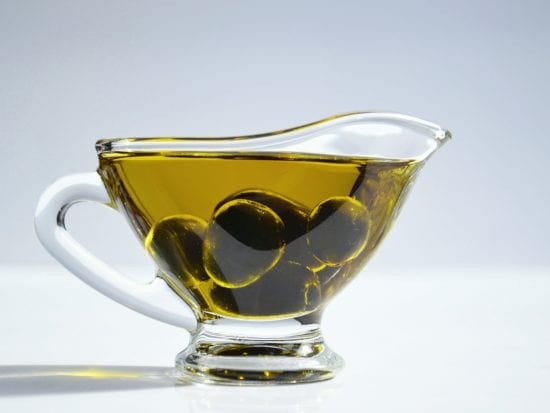 Koroneiki olives in olive oil