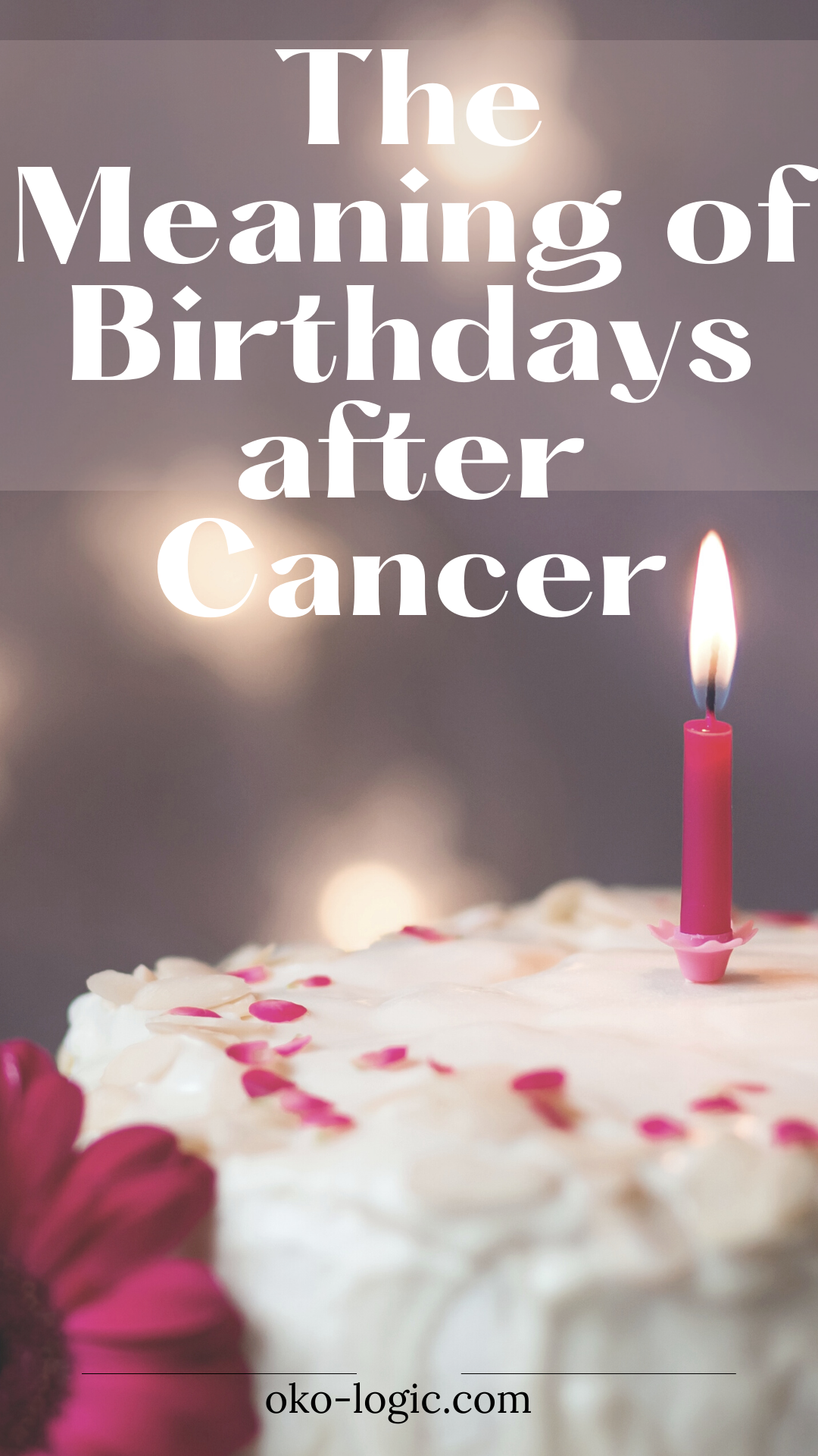 Another Birthday, Another Year - Not Quite the Same for a Stage 4 Colon Cancer Survivor￼